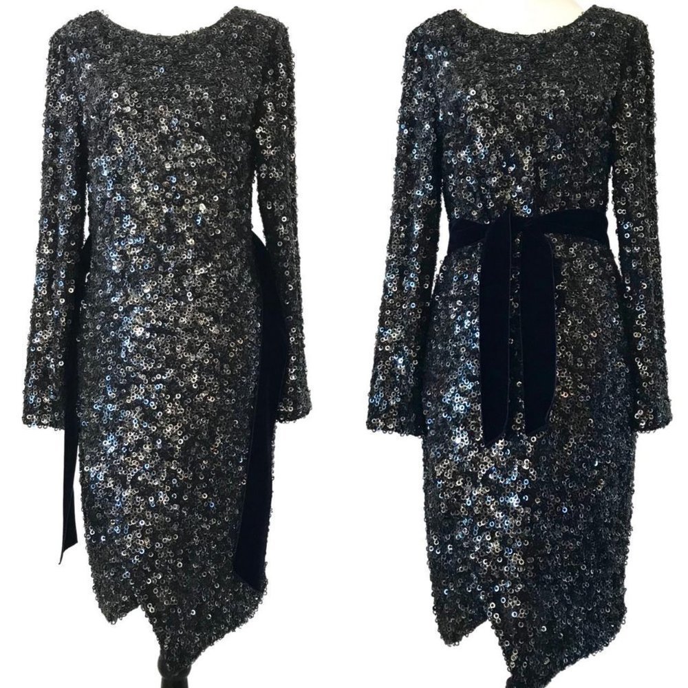 3.1 PHILLIP LIM silk sequin cocktail dress RRP US$1,099 - Picture 3 of 4